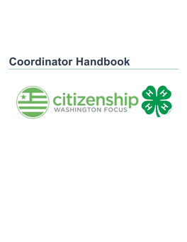 Coordinator Handbook