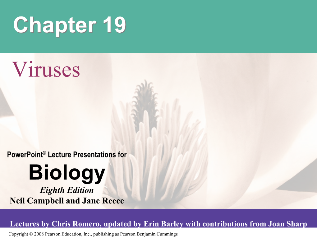 The Lytic Cycle and the Lysogenic Cycle