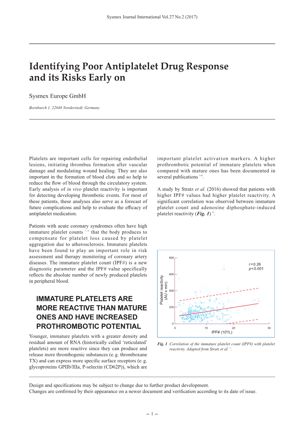 Identifying Poor Antiplatelet Drug Response and Its Risks Early On