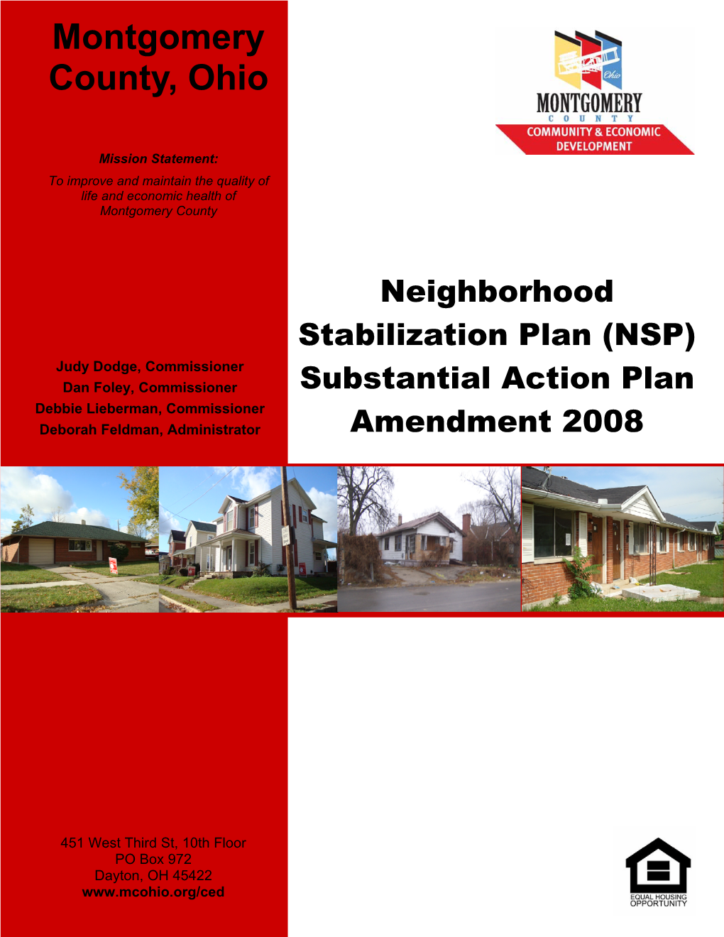 Montgomery County NSP1 Plan