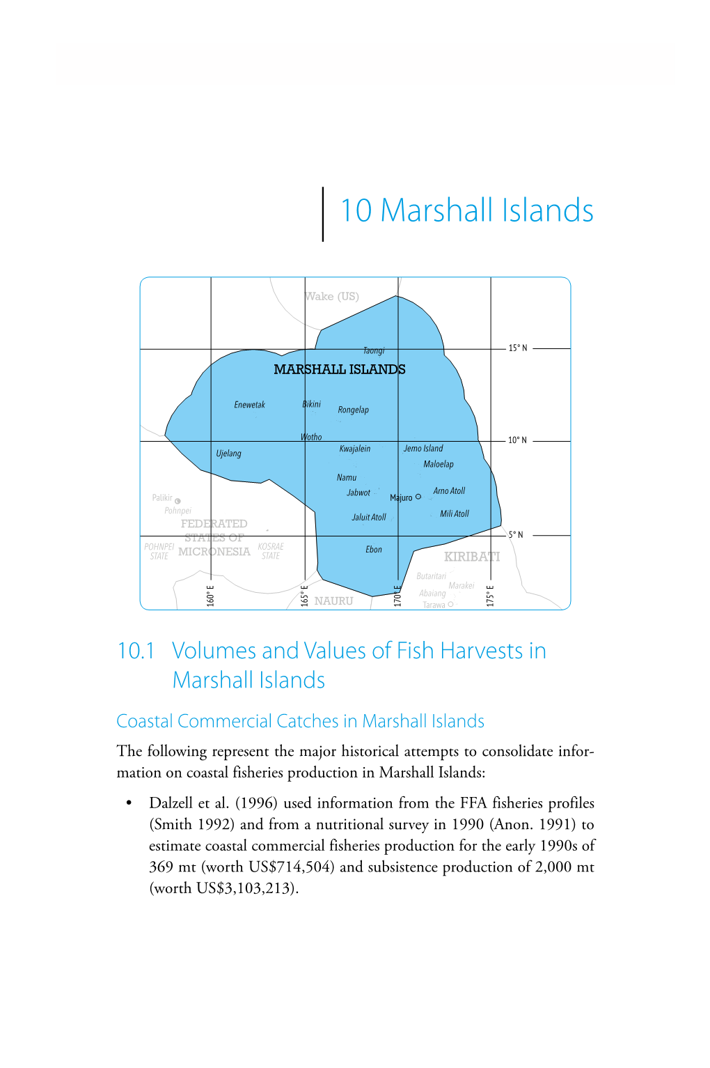 10 Marshall Islands