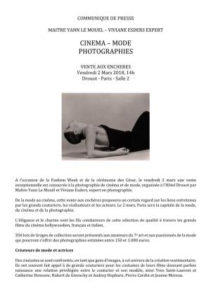 Mode Photographies