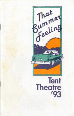 Tent Theatre '93 "- V