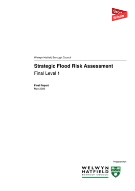 Strategic Flood Risk Assessment Final Level 1