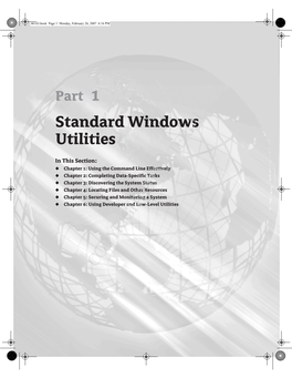 Standard Windows Utilities
