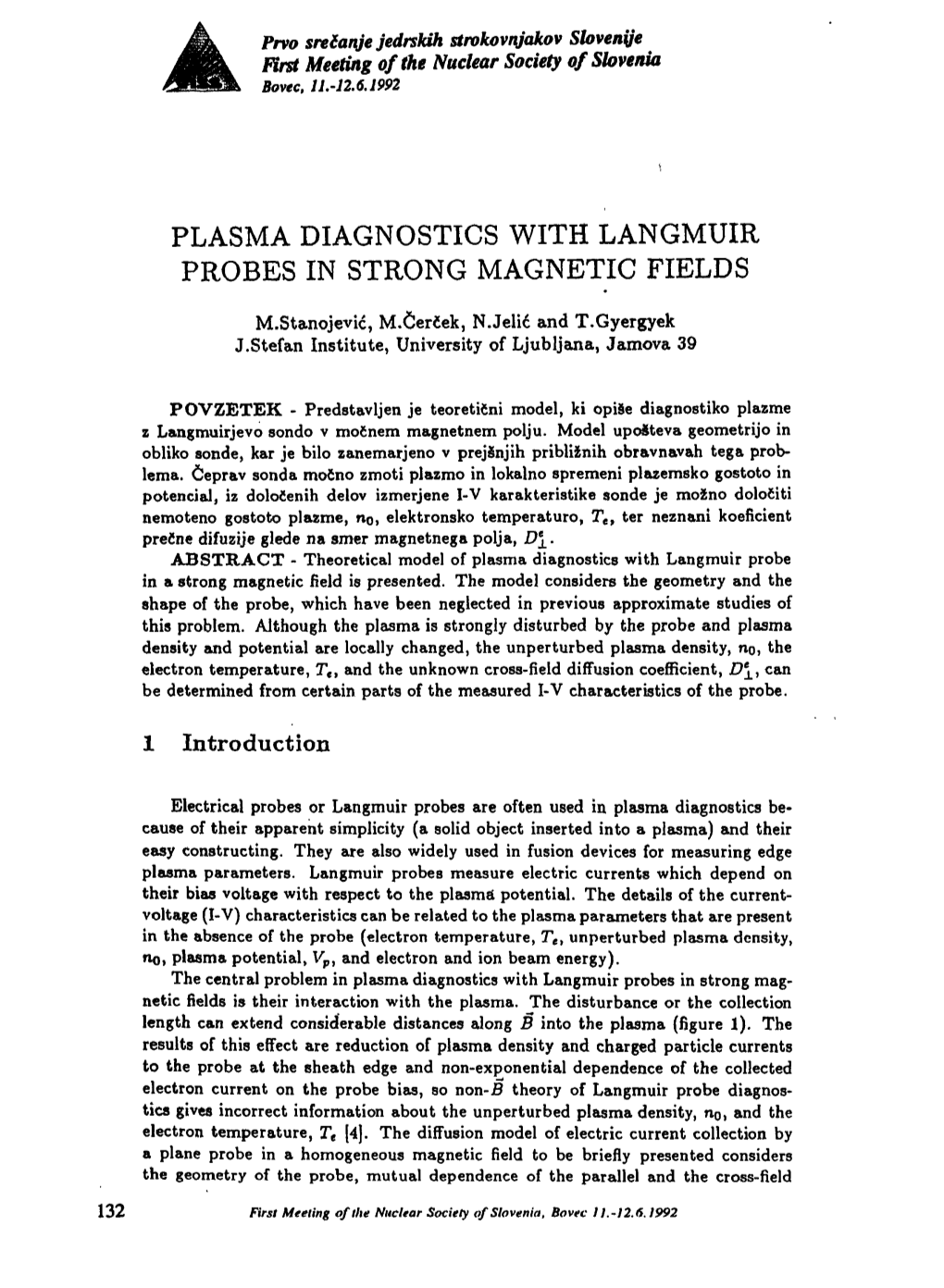 Plasma Diagnostics with Langmuir Probes in Strong Magnetic Fields