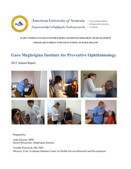 Garo Meghrigian Institute for Preventive Ophthalmology