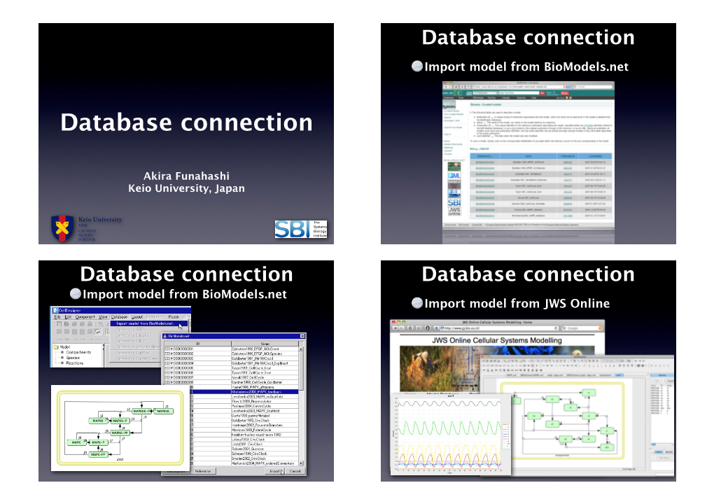 Database Connection and Annotating Models