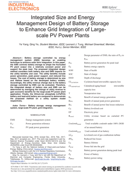 Scale PV Power Plants