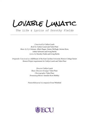 Lovable Lunatic ______