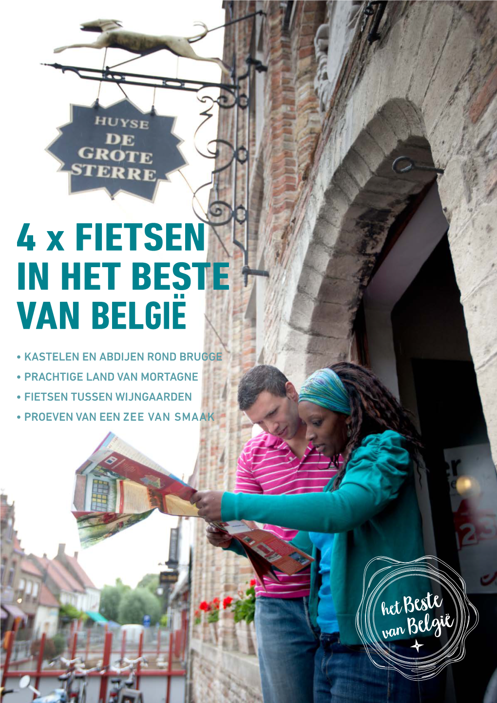 4 X FIETSEN in HET BESTE VAN BELGIË