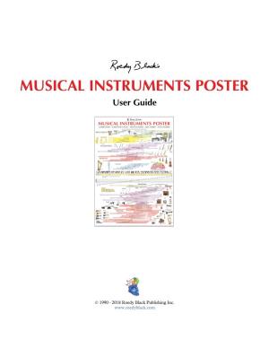 USER GUIDE: Musical Instruments Poster