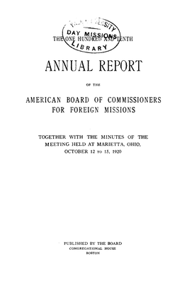 Annual Report