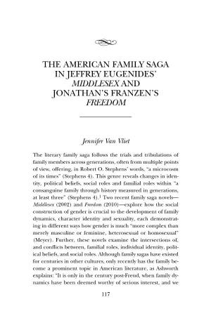 The American Family Saga in Jeffrey Eugenides' Middlesex And
