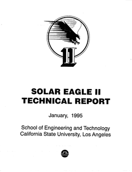 Solar Eagle Ii Technical Report