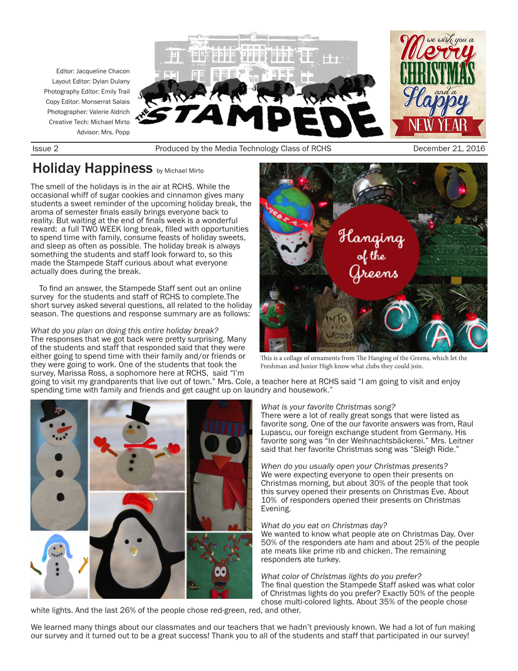 December 2016 Stampede