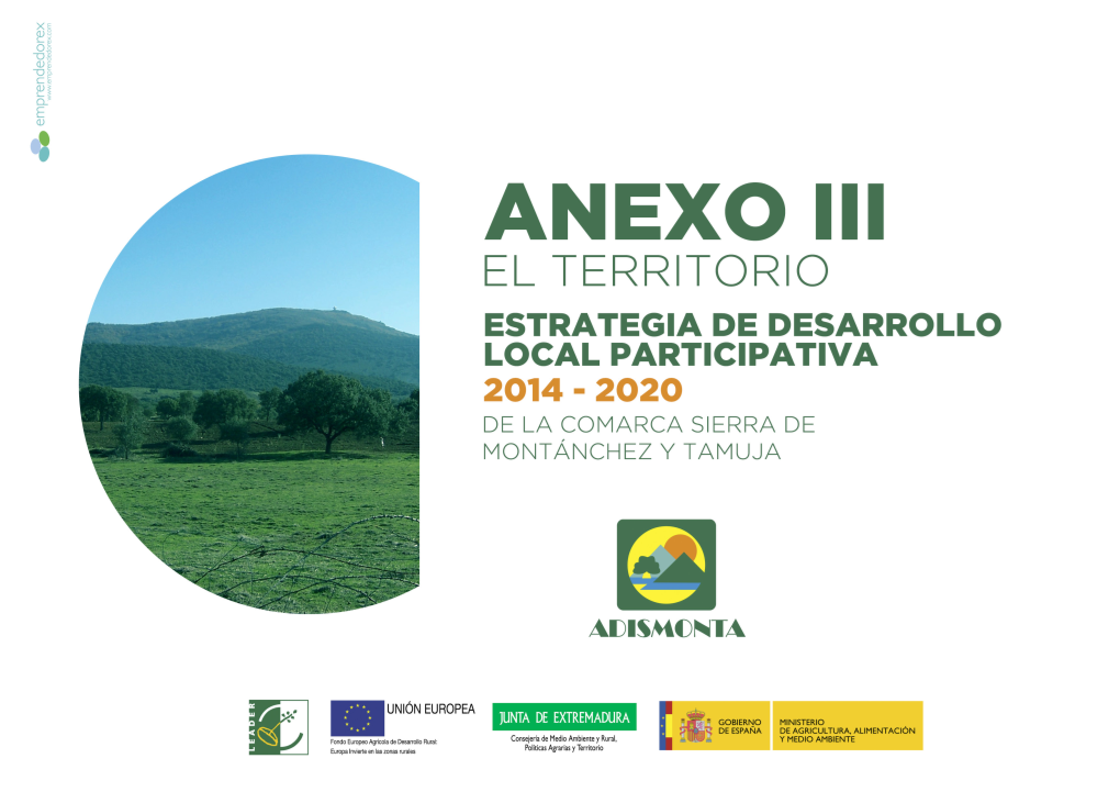 ANEXO 3.- El Territorio