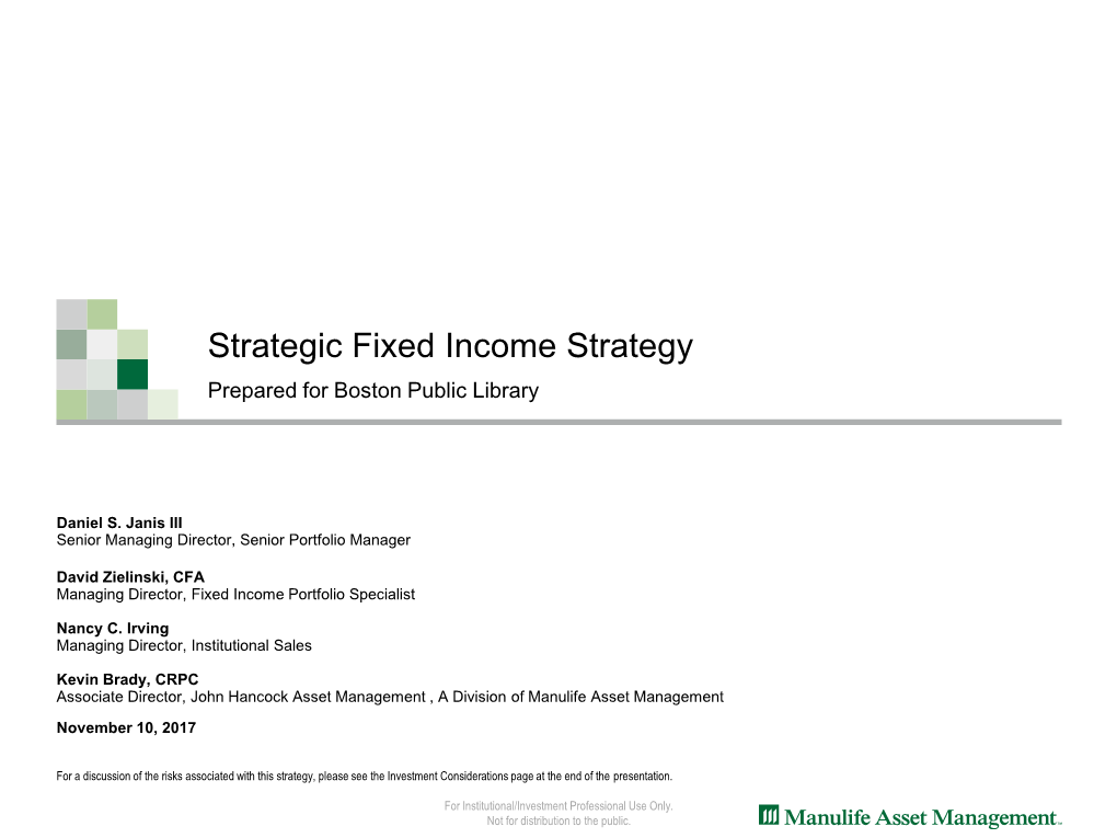 Manulife Report