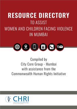 Resource Directory to Assist Women and Children Facing Violence in Mumbai