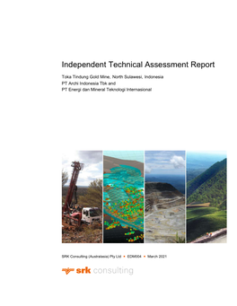 Independent Technical Assessment Report