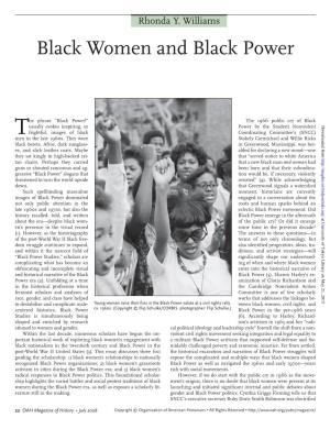 Black Women and Black Power