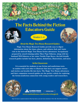 The Facts Behind the Fiction Educators' Guide