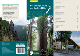 Kauaeranga Valley and Broken Hills Brochure And