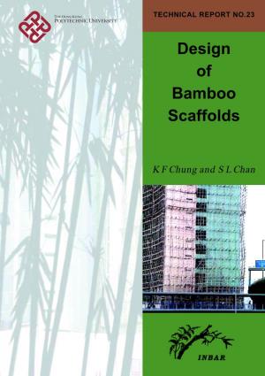Design of Bamboo Scaffolds
