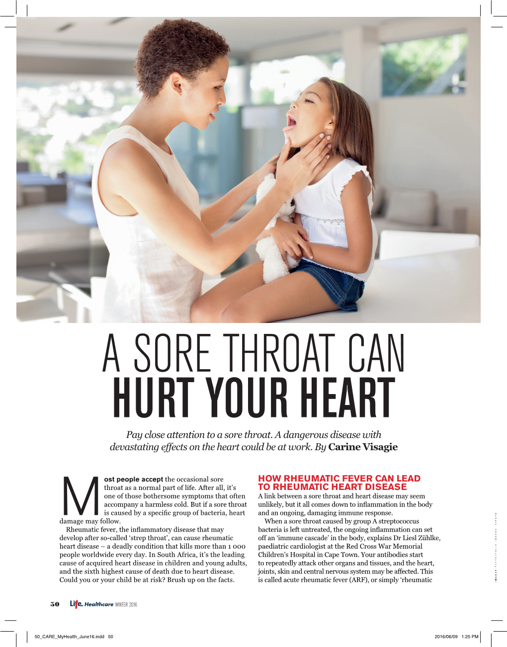 A Sore Throat Can Hurt Your Heart Pay Close Attention to a Sore Throat