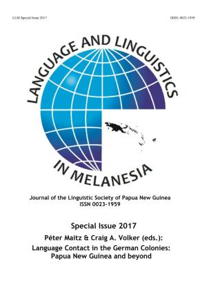 Special Issue 2017 ISSN: 0023-1959