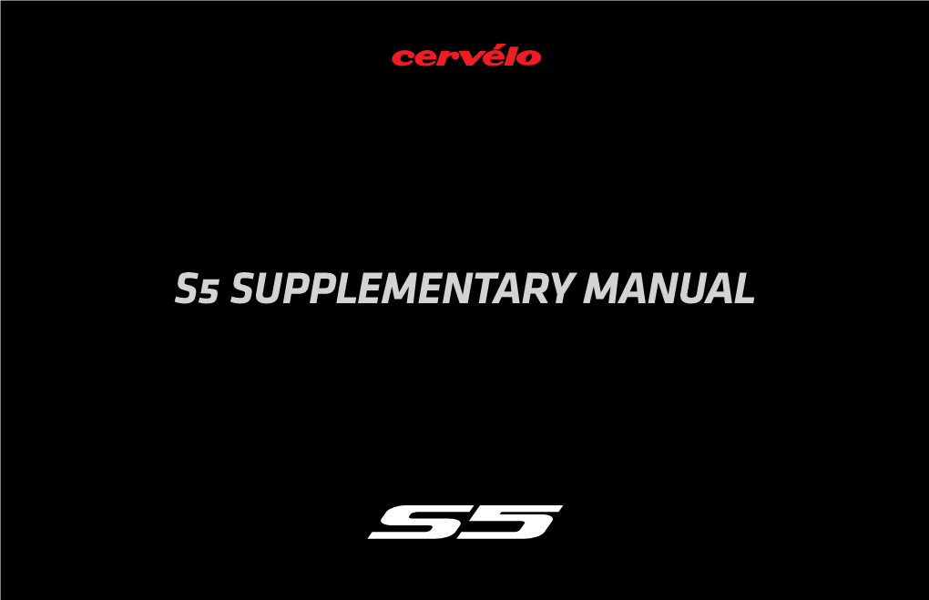 S5 Supplementary Manual