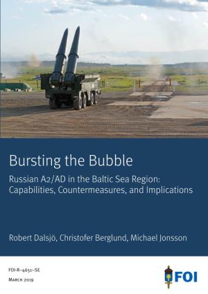 Bursting the Bubble? Russian A2/AD in the Baltic Sea Region
