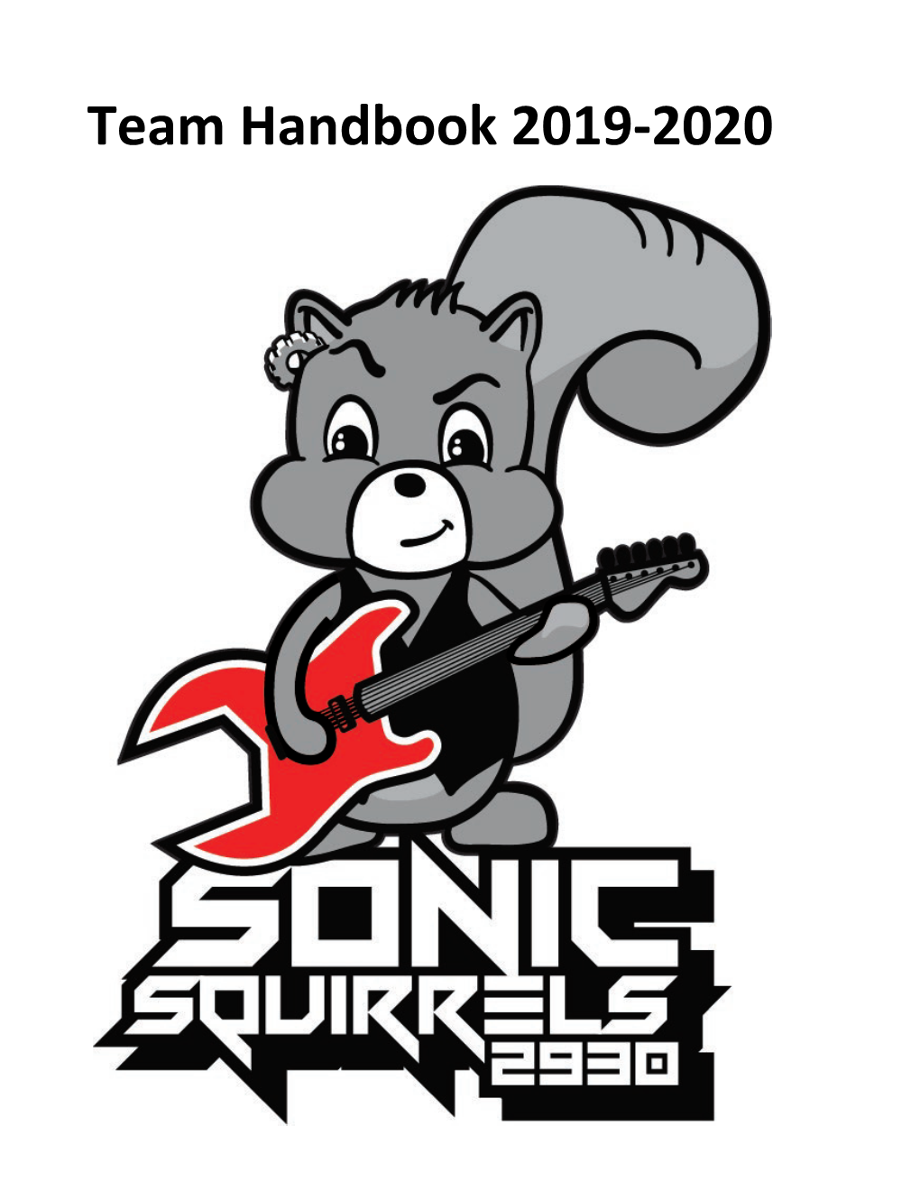 Team Handbook 2019-2020