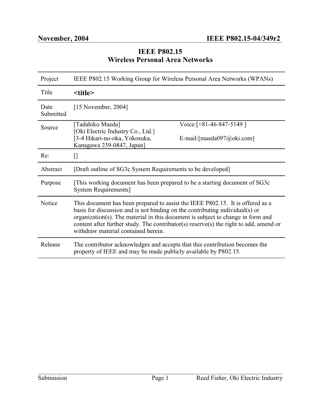 Wireless Personal Area Networks s49