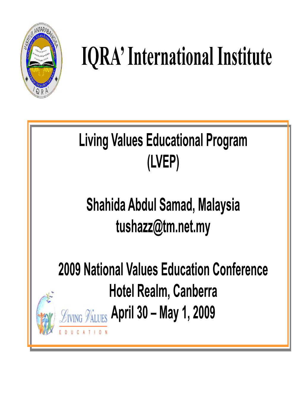 IQRA' International Institute
