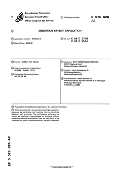 Preparation of Polysilazane Polymers and the Polymers Therefrom