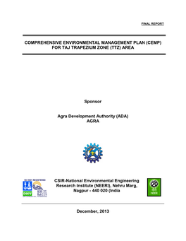 (Cemp) for Taj Trapezium Zone (Ttz) Area