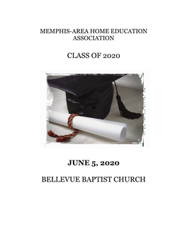 June 5, 2020 Bellevue Baptist Church