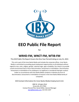 EEO Public File Report For