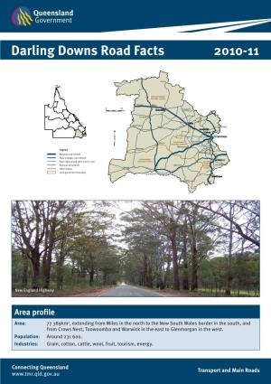 Darling Downs Road Facts 2010-11