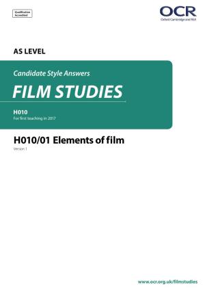 Elements of Film Version 1