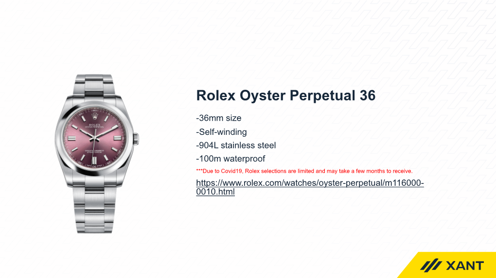 Rolex Oyster Perpetual 36