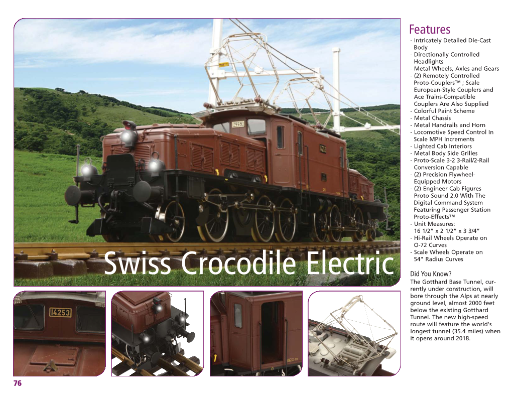 Swiss Crocodile Electric