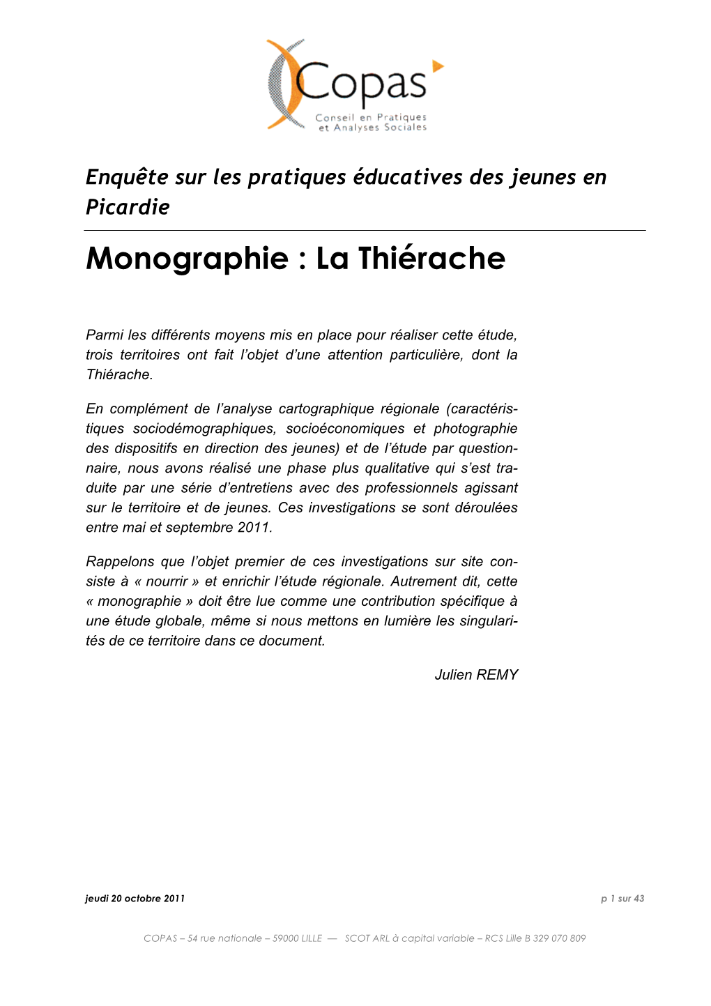 Monographie De La Thiérache, Conseil Régional, Mars 2006, Page 50