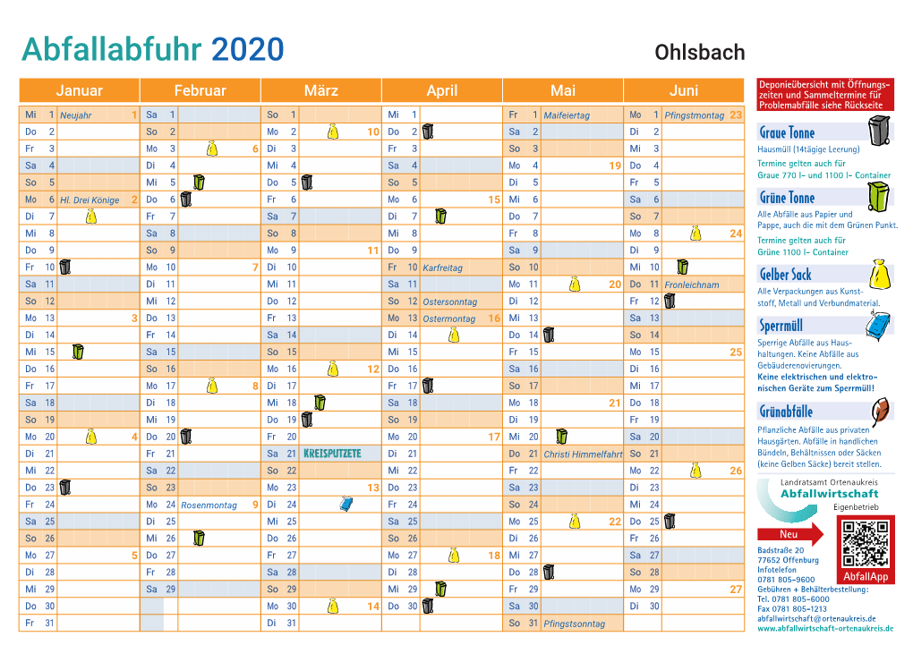 Abfallkalender Für Den Ortenaukreis