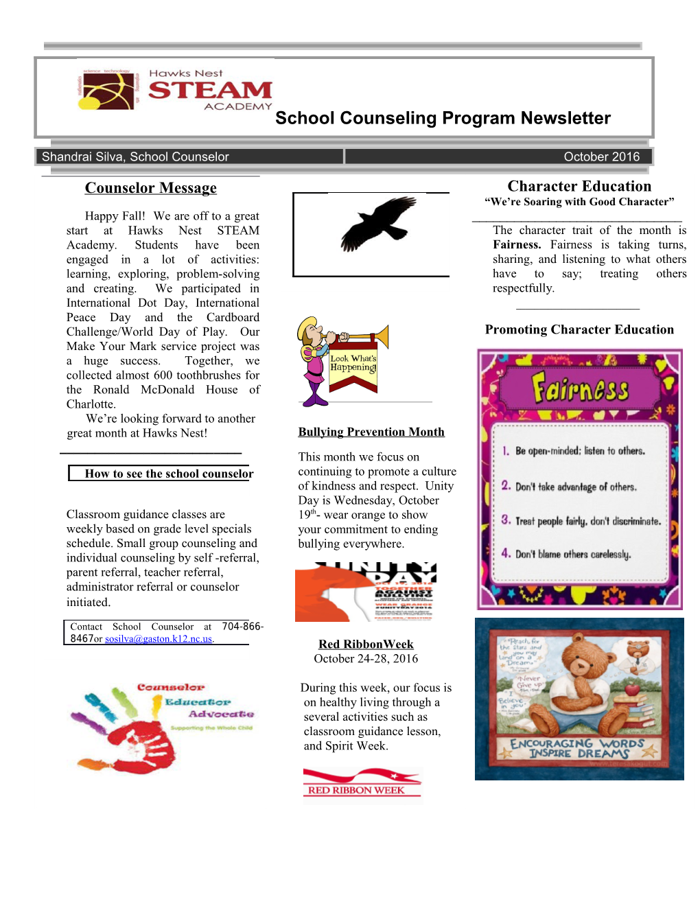 Copy of Elementary Student Newspaper Template Page 1