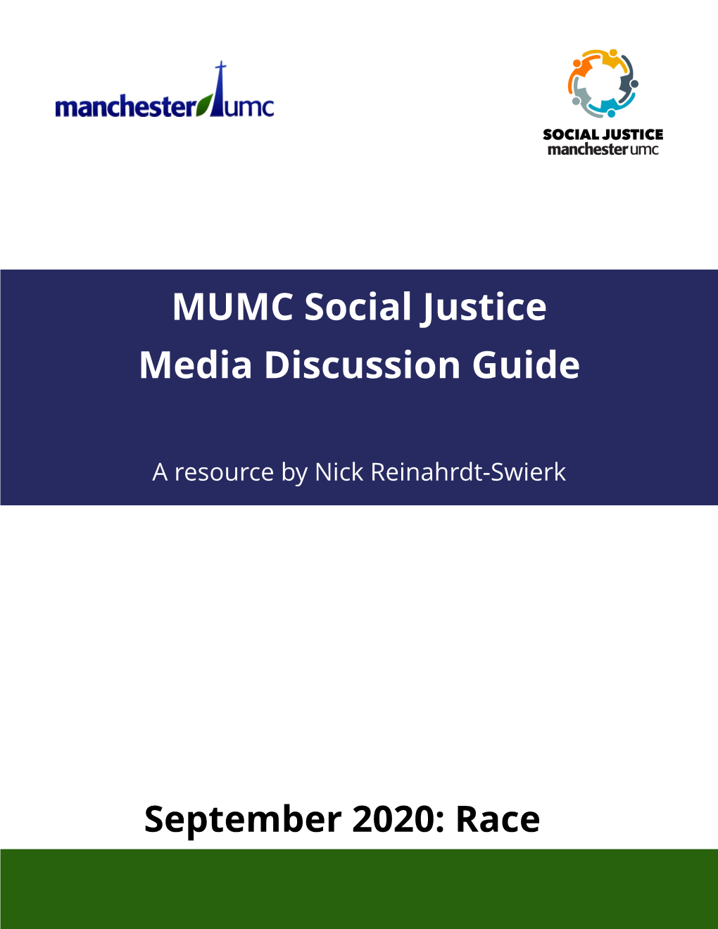 MUMC Social Just Ice Media Discussion Guide