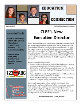 CLEF's New Executive Director