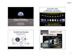Flight to the Moon Spacecraft Attitude Control, MIT IAP 16.S585