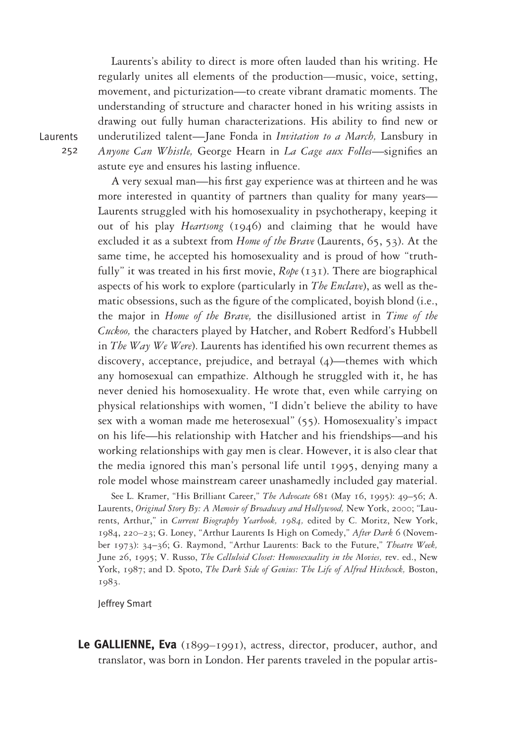 Eva Le Gallienne Led a Private Life Troubled by Her Personal Struggle with Les- Bianism